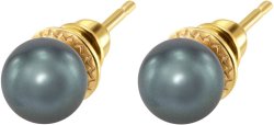 Серьги из серебра с жемчугом (Арт.aas-13-8-24-g)