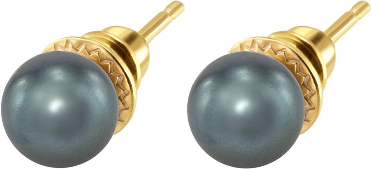 Серьги из серебра с жемчугом (Арт.aas-13-8-24-g)