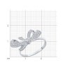 Кольцо из белого золота с бриллиантами (Арт.52-210-02155-1)