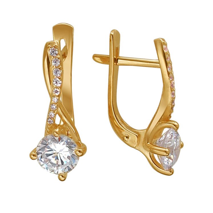 Серьги Эстет (Арт.01s138527)