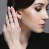 Кольцо из белого золота с бриллиантами (Арт.1012175-3)