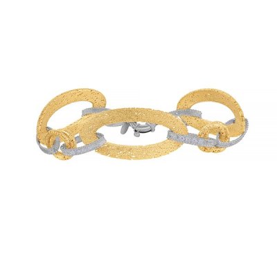 Браслет из золота с бриллиантом (Арт.br12d-2_wj)