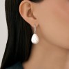 Серьги из серебра с синтетическим жемчугом «Капля Нежности» SOKOLOV (арт.2347)
