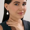 Серьги из серебра с синтетическим жемчугом «Капля Нежности» SOKOLOV (арт.2347)