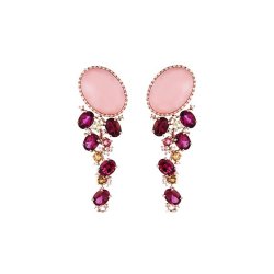 Серьги из золота с бриллиантом и опалом (Арт.er-33155_sr_pop_rh_tuc_pink)