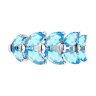 Кольцо из серебра с ситаллами (Арт.94-310-02172-1)