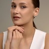 Серьги из серебра с фианитами «Волшебный единорог» SOKOLOV (арт.9402)