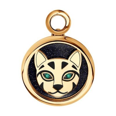 Подвеска из золота с миксом камней (Арт.3030220)