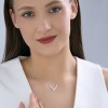 Колье из серебра с фианитами «V-лайт» Соколов (арт.94071286-91)