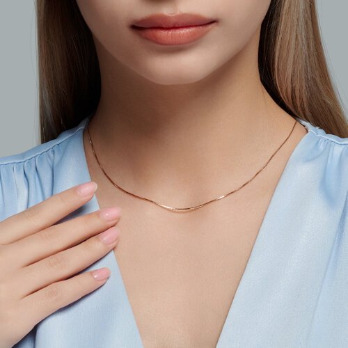 Цепь из золочёного серебра (Арт.988010358-96)