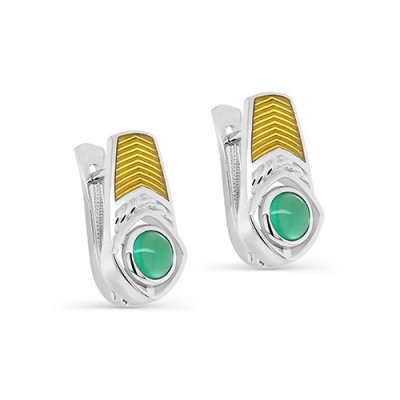 Серьги Кабаровский (Арт.12-330-1912)