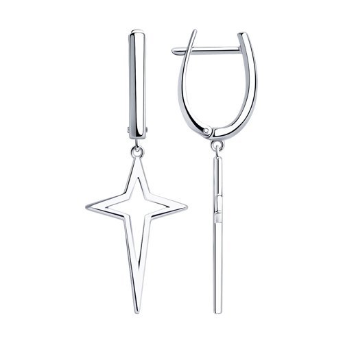 Серьги из серебра (Арт.94024812)