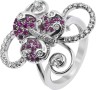 Кольцо с бриллиантами и сапфирами «Papilon Butterfly» из белого золота Korloff (арт.A8139)