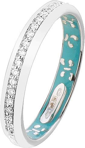 Кольцо обручальное с бриллиантами и эмалью «Wedding rings» Korloff (арт.K11HLSHTWG)