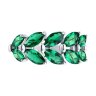 Кольцо из серебра с ситаллами (Арт.94-310-02172-2)