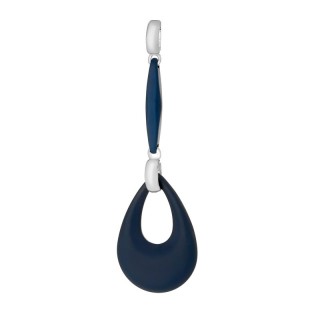 Кулон с керамикой «Ceramic Drop» серебро 925 Fresh Jewelry (арт.TM-P00097-Вl-W-X-X-X)