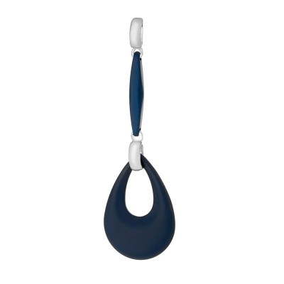 Кулон с керамикой «Ceramic Drop» серебро 925 Fresh Jewelry (арт.TM-P00097-Вl-W-X-X-X)