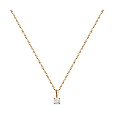 Колье из золота с бриллиантом (Арт.1070270)