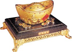 Статуэтка "золотой слиток" Vanbo, гонконг (Арт.dy_3045)