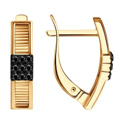 Серьги из золота с бриллиантами (Арт.51-220-01875-2)