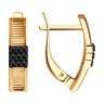 Серьги из золота с бриллиантами (Арт.51-220-01875-2)