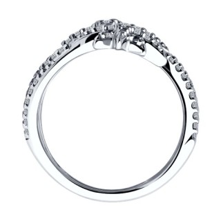 Кольцо из серебра с фианитами «Созвездие мечты» Соколов (арт.94014070)