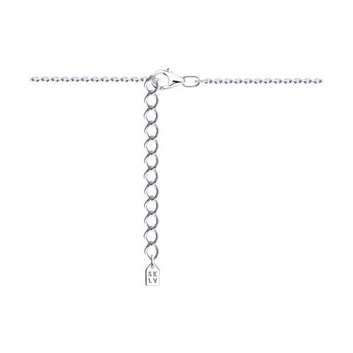 Колье из серебра с фианитами (Арт.94070936)