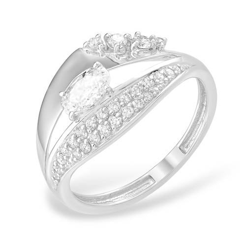 Серебряное кольцо с фианитом Efremov 1010018560-501