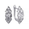 Серьги с бриллиантами «Северное сияние» из белого золота 585°, MyJewels (арт.E28342R_SR_WG)