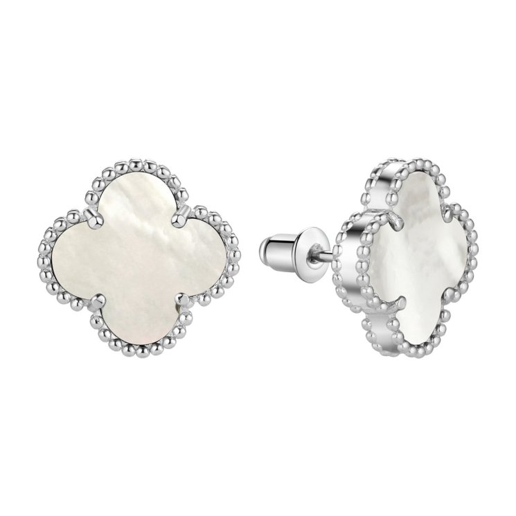 Серьги из серебра с жемчугом (Арт.tc-e01989-x-w-pn-x-x)