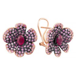 Серьги из золота с рубином и сапфиром (Арт.hf05468e-r-rps_sr_ps_ru_pink)