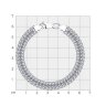Браслет из серебра с алмазной гранью (Арт.965300602)