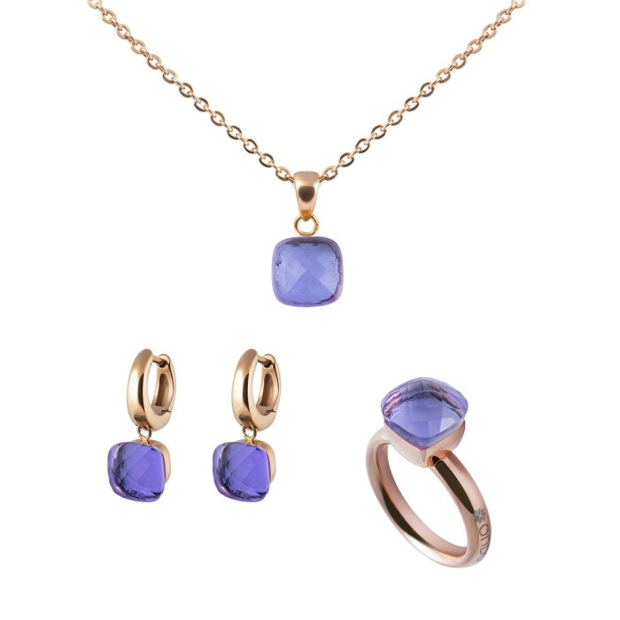 Колье-бижутерия Qudo (Арт.400071.1_bl_rg)