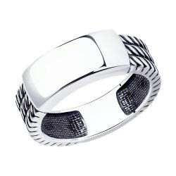 Кольцо из серебра (Арт.95010198)