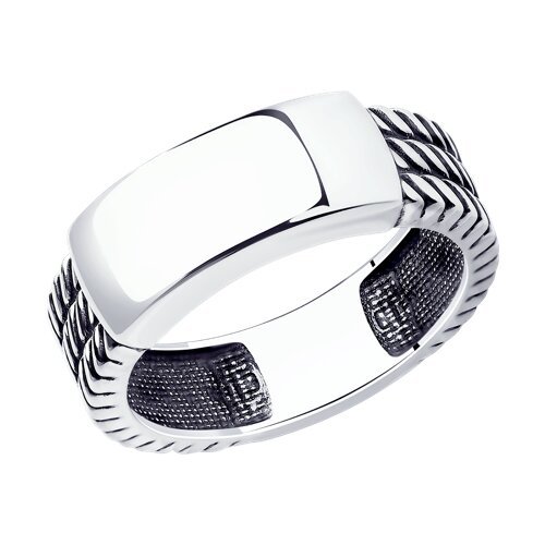 Кольцо из серебра (Арт.95010198)