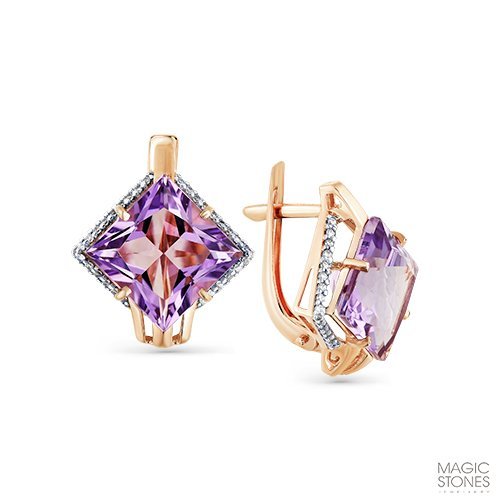Серьги Magic stones (Арт.02-2-697-0201-011)
