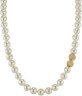 Ожерелье серебро с жемчугом и куб. цирконием «Pearl Kiss» Rivoli (арт.5L-GK-3)