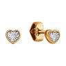 Серьги из комбинированного золота (Арт.51-222-01219-2)