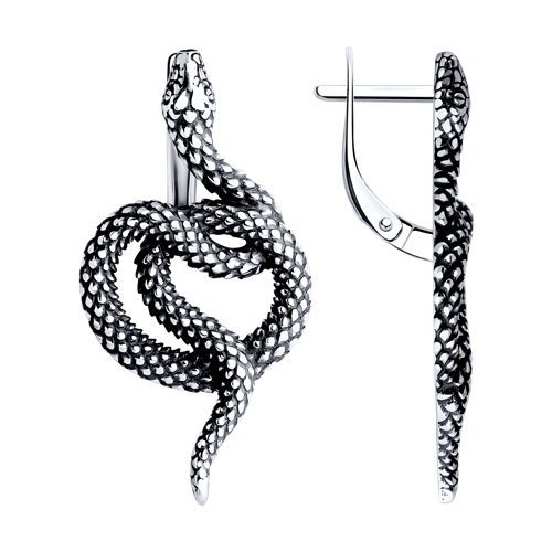 Серьги из серебра (Арт.95020117)