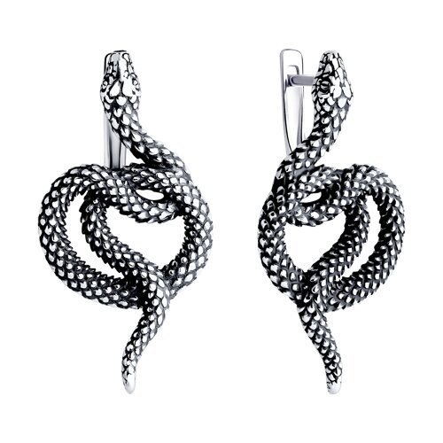 Серьги из серебра (Арт.95020117)