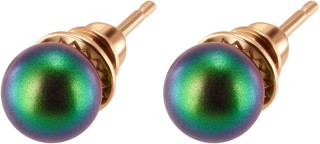 Серьги серебряные с жемчугом «Beautiful 25R» Rivoli (арт.AAS-13-8-25-R)