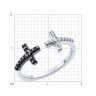Кольцо из серебра с фианитами (Арт.94014084)