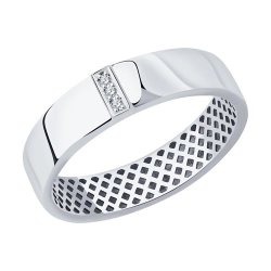 Кольцо из белого золота с бриллиантами (Арт.52-210-01352-1)
