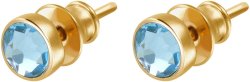 Серьги из серебра с кристаллом swarovski (Арт.bds-5-ss20-32-g)