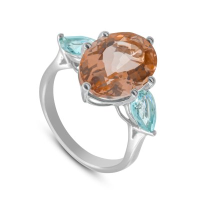 Кольцо с топазами «LaNordica Aurora» серебро 925 пробы LaNordica (арт.29-12-80918171)