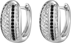 Серьги из серебра с куб. цирконием (Арт.fds-3-s)