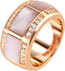Кольцо из серебра с жемчугом и куб. цирконием (Арт.fpo-r1-p-r-54)