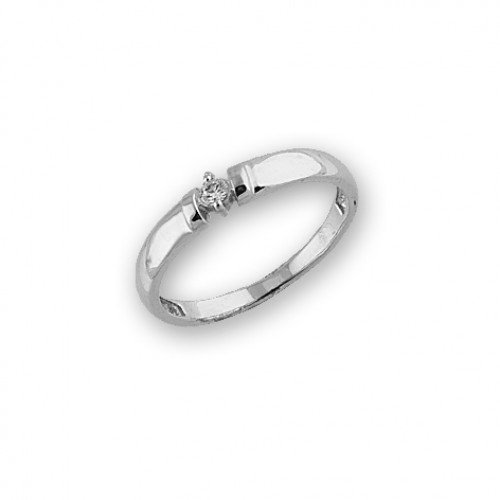Серебряное кольцо с фианитом Vladlena КД-1-209р