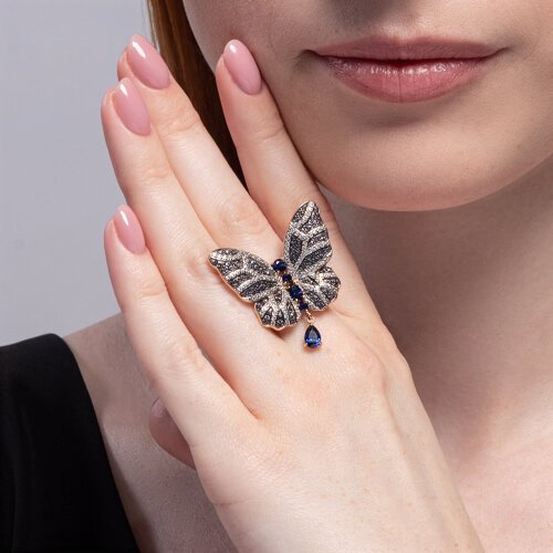 Кольцо золотое пробы 585 (Арт.716358)