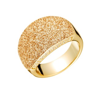 Кольцо с фианитом «Universe Shimmer» серебро 925 Fresh Jewelry (арт.Gl-R2555-2-X-L-Gl-X-W)